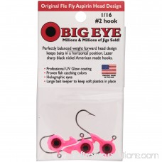 Fle Fly Big Eye Jig Head 1/16oz Pink 550271558